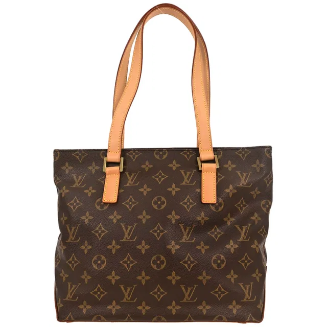 Louis Vuitton Monogram Cabas Piano Shoulder Tote Bag M51148 in Coated canvas from AMORE Vintage Tokyo