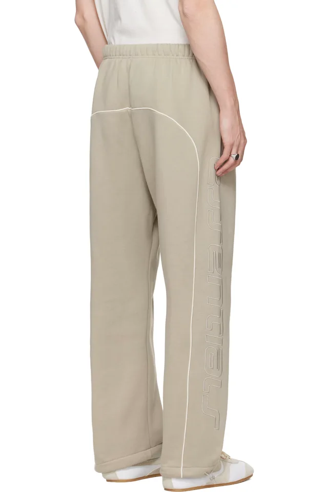 Fear of God ESSENTIALS Gray Active Trace Relaxed Sweatpants, photo 3 of 4 from SSENSE