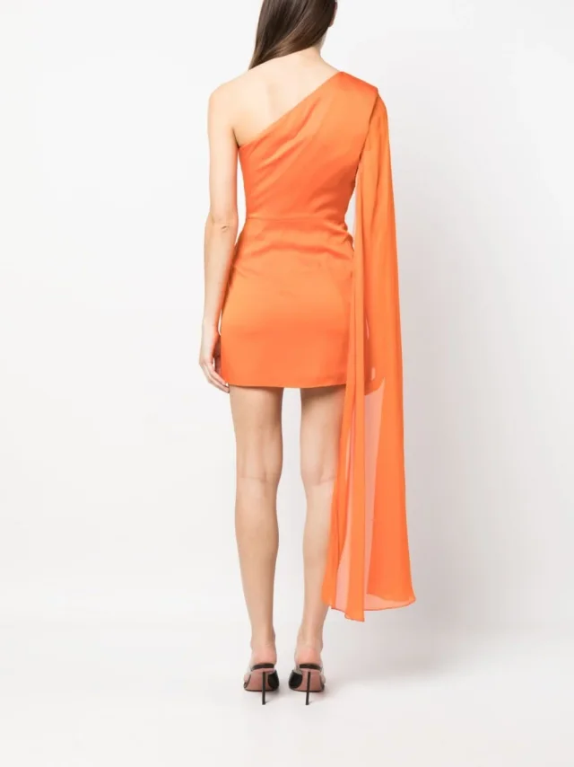 Roland Mouret Asymmetric Silk Crepe Mini Dress, photo 5 of 5 from Balardi
