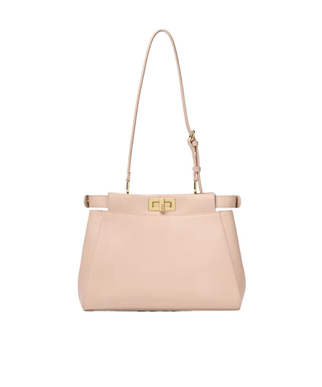 Fendi My Peekaboo® Small Beige pink leather bag, photo 3 of 4 from SENSER