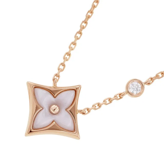Louis Vuitton Star Blossom BB PendantQ93612 18K Pink Gold in Pink from GALLERY RARE