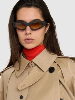 Kuboraum Berlin Mask-style sunglasses in 0% Acetate, photo 4 of 5 from LUISAVIAROMA