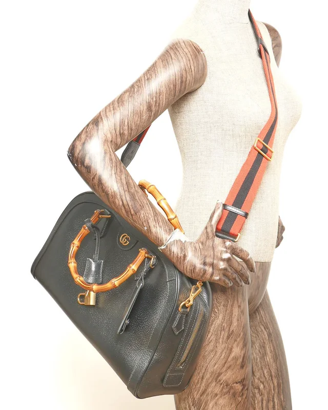 Gucci Medium Diana Bamboo Bag in Canvas from A Retro Tale, photo 7 of 7