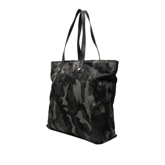 Gray Prada Tessuto Camouflage Tote in Grey Nylon from Designer Revival, photo 2 of 2
