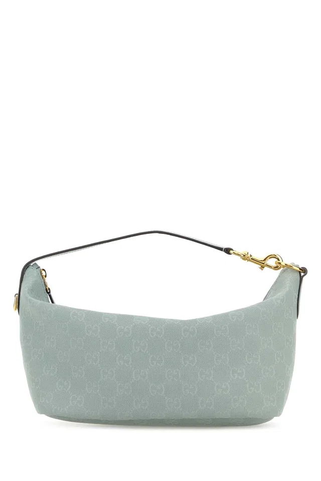 Gucci With Shoulder Bag — Blue T Cotton Polyester in Blue Canvas from HEWI