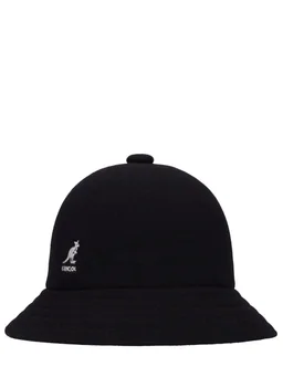Kangol Bucket hat with logo detail in 67% Wool, 33% Modacrylic, photo 2 of 6 from LUISAVIAROMA