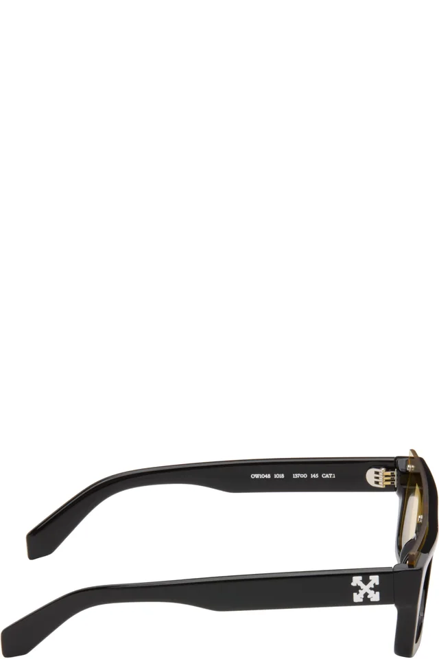 Off-White Black Elizabeth S Sunglasses, photo 2 of 4 from SSENSE
