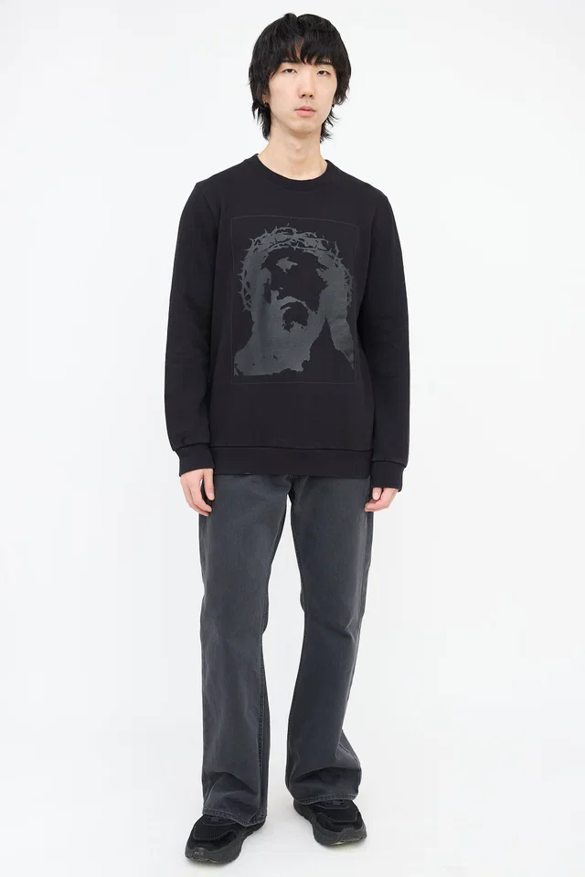 Givenchy 2016 Jesus Graphic Sweatshirt from VSP Consignment