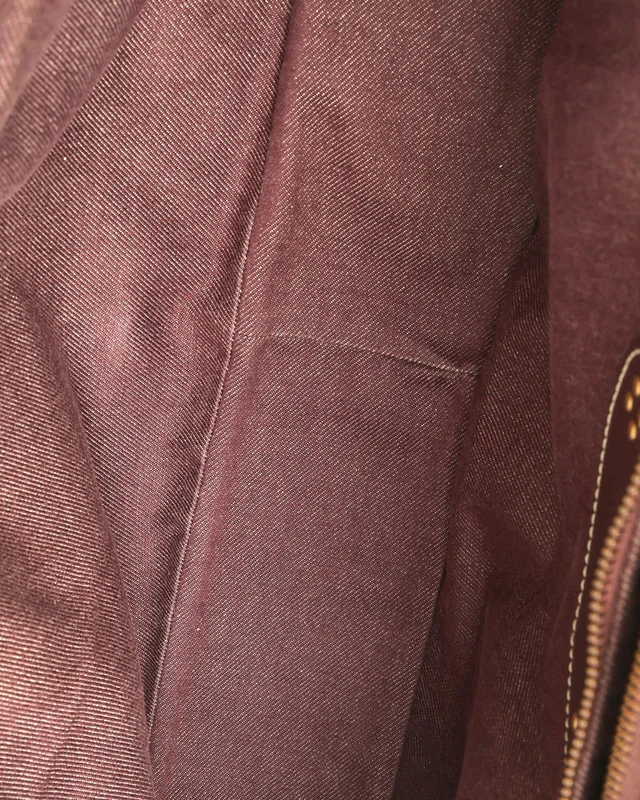 Celine Denim Macadam Shoulder Bag in Denim from A Retro Tale, photo 8 of 9