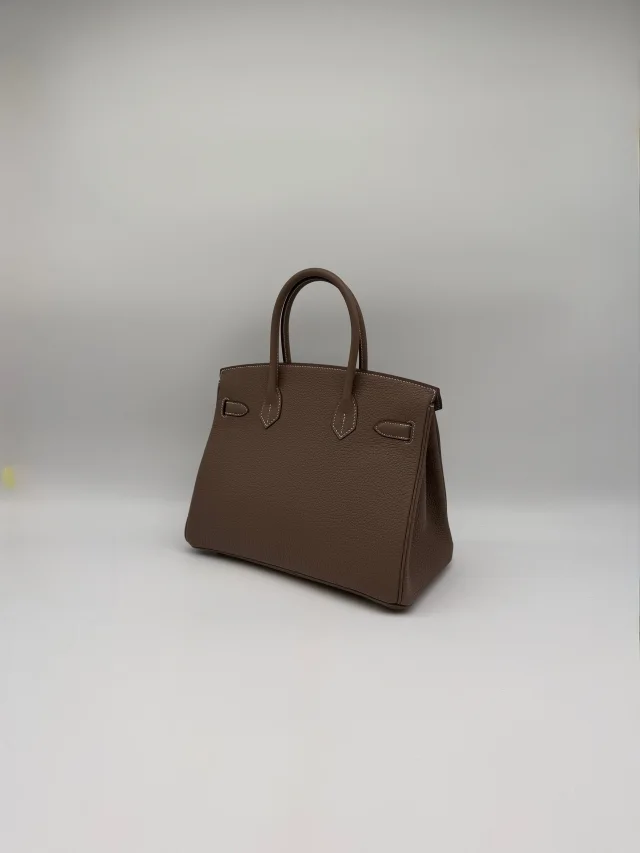 Hermès Birkin 30 Etoupe Togo Palladium Hardware in Taupe Togo leather from Luxury Promise, photo 9 of 11