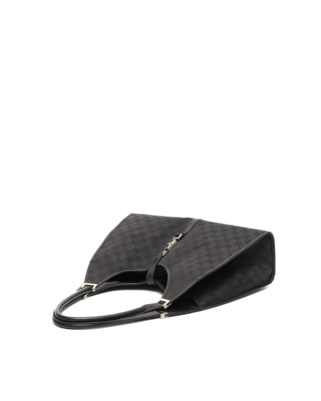 Gucci GG Jackie Bardot Bag in Canvas from A Retro Tale, photo 4 of 8