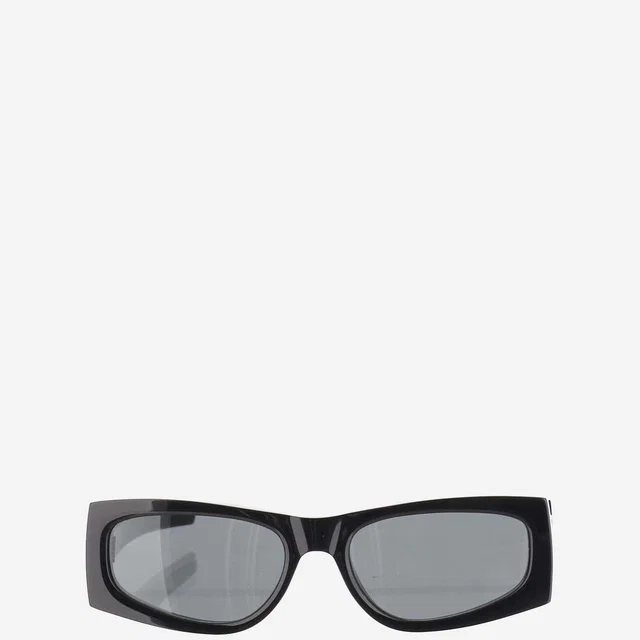 Saint Laurent 803745 Logo-Embroidered Acetate Sunglasses — Black in Black Nylon from HEWI