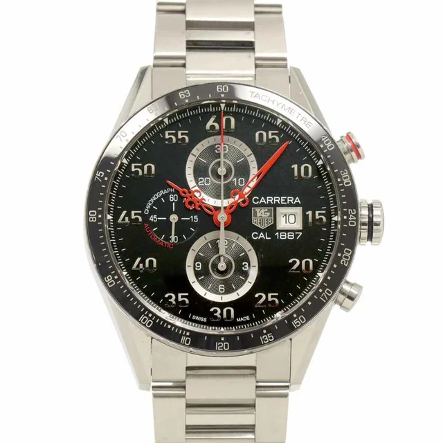 TAG Heuer Carrera Time Machine Caliber 1887 Car2a14 Men's Watch With Date Dis in gold from Poshmark