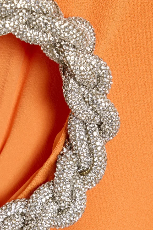Stella McCartney Embellished Cutout Crepe Mini Dress, photo 4 of 4 from THE OUTNET