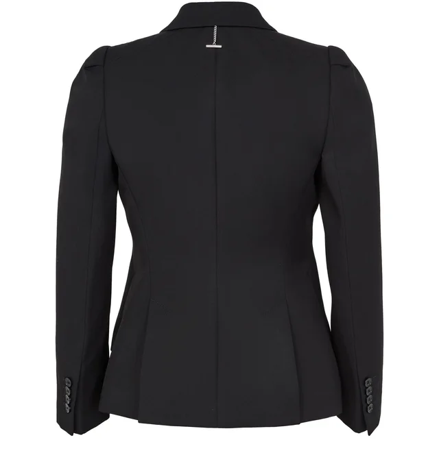 MCQUEEN Jacket with puff sleeves in Black 100% wool, photo 3 of 6 from 24S (US)