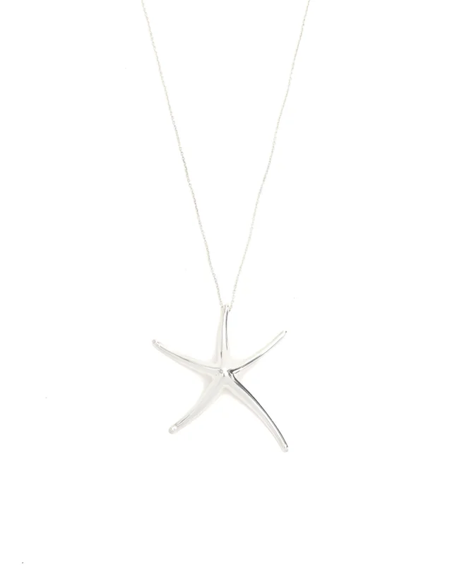 Tiffany & Co. Large Starfish Necklace from A Retro Tale