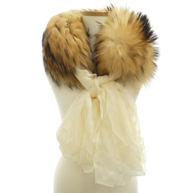 Hermès Scarf Beige in Beige Silk from The Reluxe