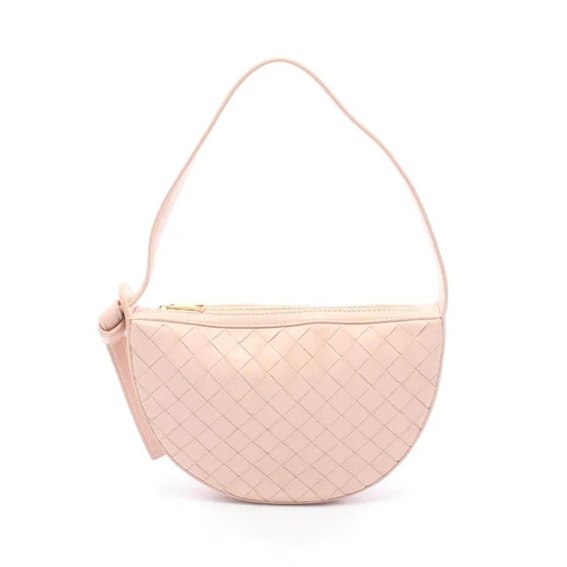 Bottega Veneta Intrecciato Mini Sunrise Lambskin Handbag in Lambskin from LuxUness