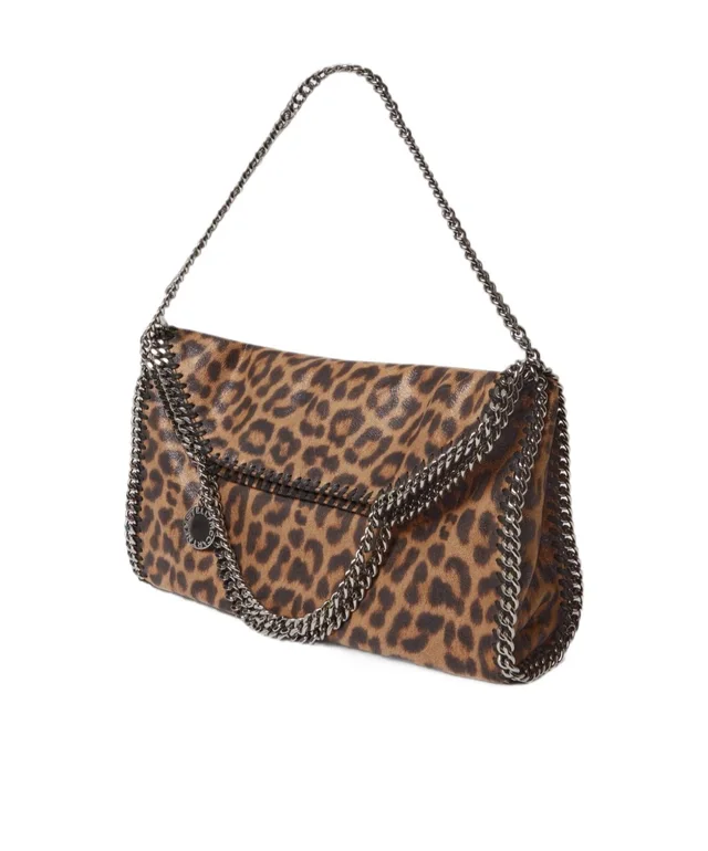 Stella McCartney Falabella Leopard Fold-Over Tote Bag, photo 2 of 5 from SENSER