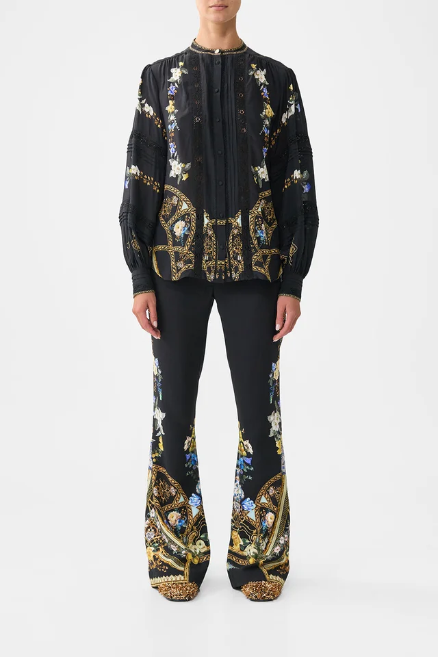Camilla eBoutique BLOUSON SLEEVE BLOUSE WITH YOKE OTTOMAN ELEGANCE from CAMILLA, photo 1 of 1
