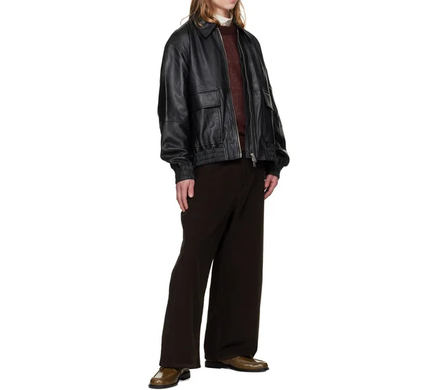 STUDIO NICHOLSON Casual trousers with belt loops, photo 4 of 4 from SENSER
