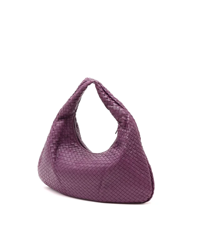 Bottega Veneta Large Intrecciato Hobo Bag in Woven leather from A Retro Tale, photo 2 of 8