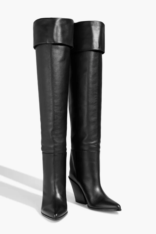 Jimmy Choo Maceo Leather Over-the-Knee Boots, photo 2 of 4 from THE OUTNET