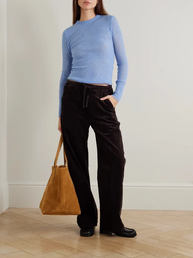 CITIZENS OF HUMANITY Alessia wool and cashmere-blend sweater in Blue, photo 2 of 2 from NET-A-PORTER (Canada)