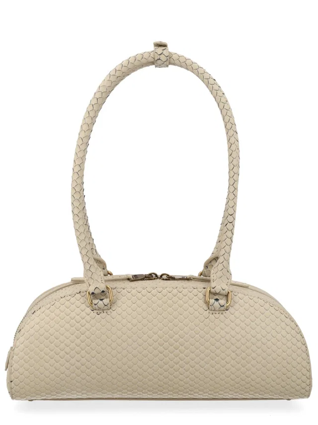 Diesel Dome Shoulder Bag — Beige Pmu in Beige from HEWI