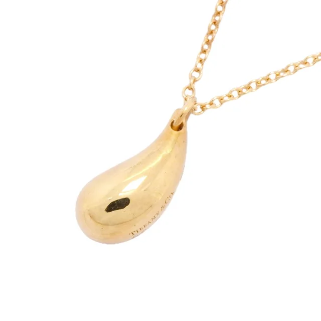 Tiffany & Co. Necklace Teardrop 18k Yellow Gold in Yellow from The Reluxe