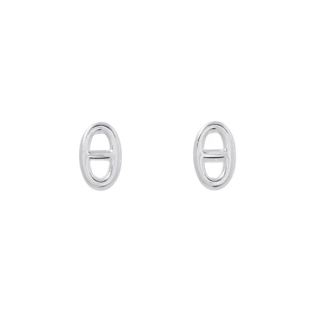 Hermès Chaine d'Ancre Farandole Earrings Size TPM SV925 from GALLERY RARE
