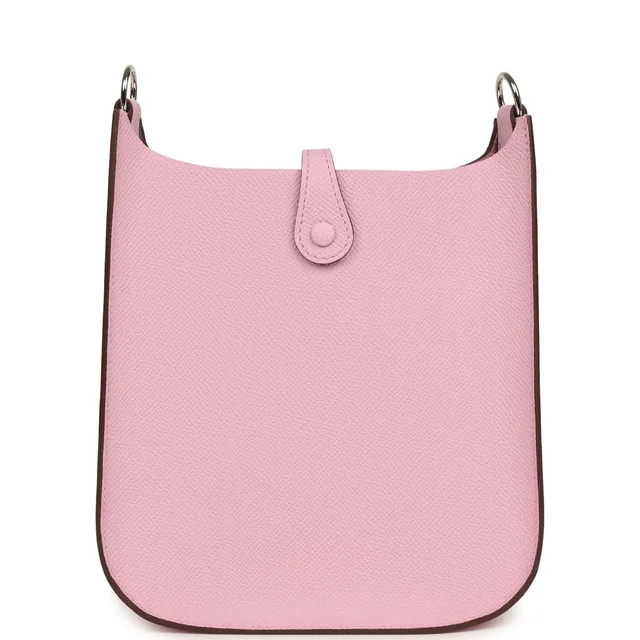 Hermès Evelyne Sellier TPM Mauve Sylvestre Epsom Palladium Hardware in Epsom leather from Madison Avenue Couture, photo 4 of 8