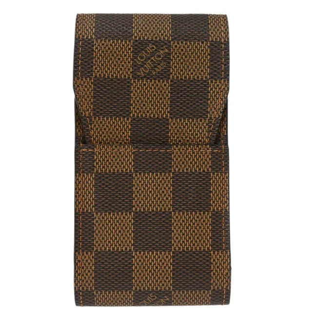Louis Vuitton 2005 Damier Etui Cigarette Case Small Good N63024 in Canvas from AMORE Vintage Tokyo
