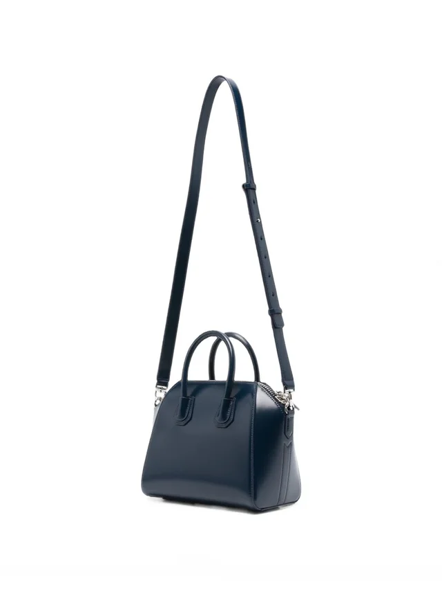 Givenchy Antigona Shoulder Bag — Navy in Navy Satin from HEWI, photo 2 of 2