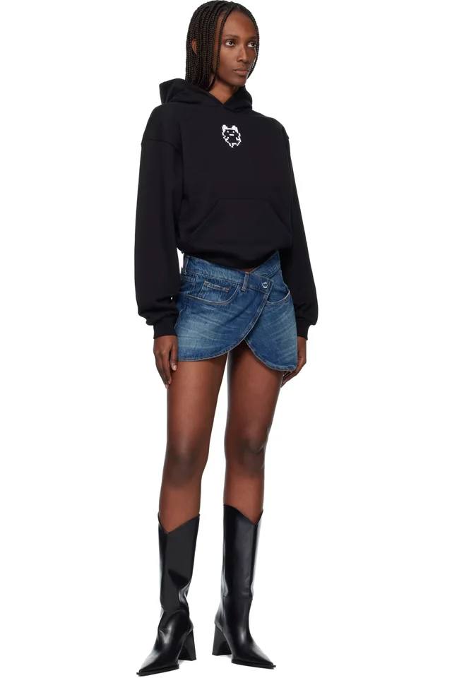 Coperni Black Tamagotchi Hoodie, photo 4 of 4 from SSENSE
