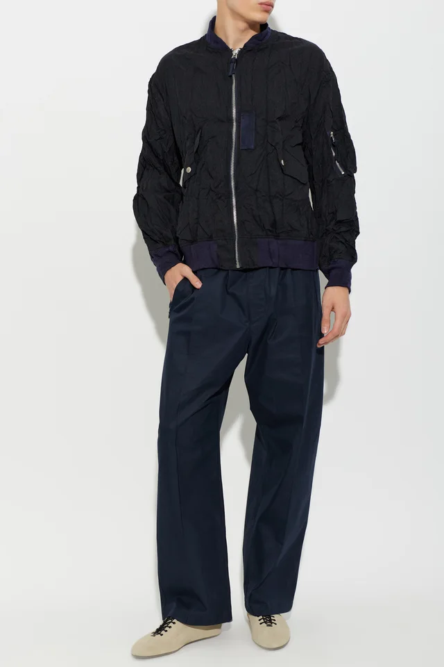 Comme Des Garcons Casual pants with an elastic waistband, photo 4 of 5 from SENSER