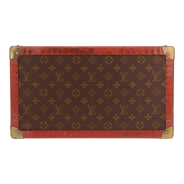 Vanity Louis Vuitton First-aid kit in brown Monogram canvas and brown lozine in Brown Coated canvas from Collector Square, photo 3 of 4