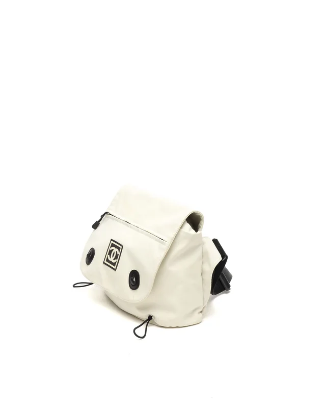Chanel Sports Line CC Messenger Bag in Nylon from A Retro Tale, photo 2 of 10