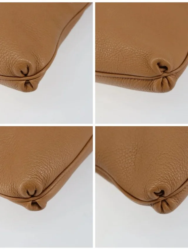 Ferragamo Gancini Shoulder Bag Leather Brown Silver in brown|red Leather from Poshmark, photo 14 of 16