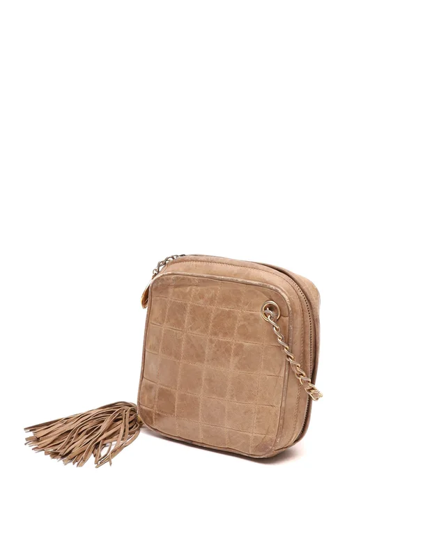 Chanel Diamond Tassel Bag in Leather from A Retro Tale, photo 2 of 2