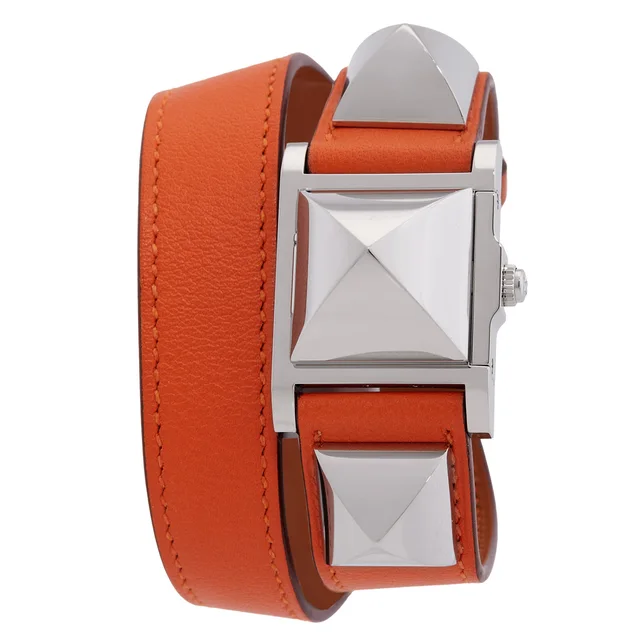 Hermes Medor PM Quartz Silver Dial Ladies Watch 041262WW00, photo 4 of 4 from Jomashop