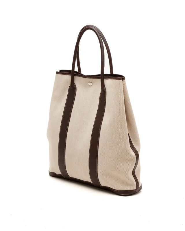 Hermès Garden Party 36 Vertical Tote Bag in Canvas from A Retro Tale, photo 2 of 2