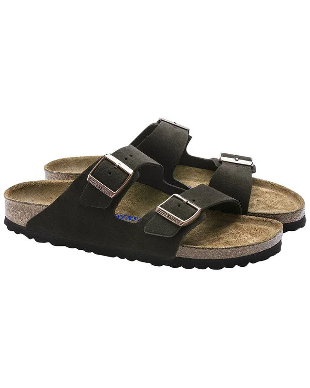 Birkenstock Arizona Soft Footbed Narrow Width Suede Sandal, image 1 of 1 from Rue La La