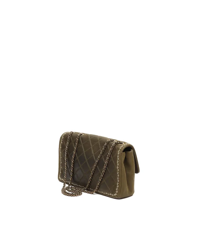 Chanel CC Happy Stitch Flap Bag in Coated canvas from A Retro Tale, photo 3 of 10