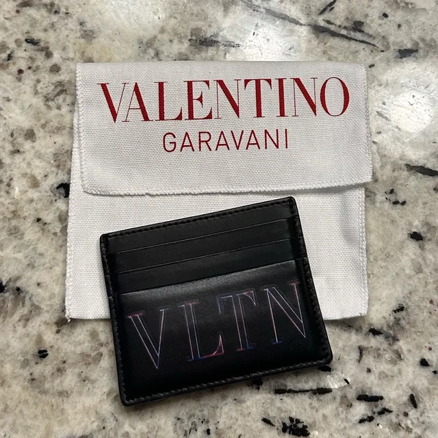 Valentino Garavani Card Holder in black from Poshmark