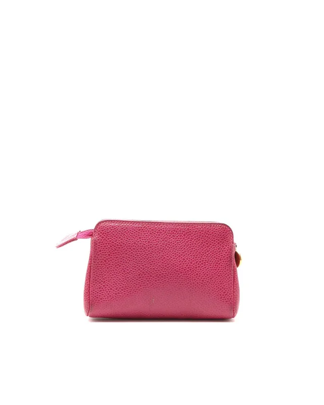 Chanel Coco Mark Caviar Pouch in Caviar leather from A Retro Tale, photo 2 of 5