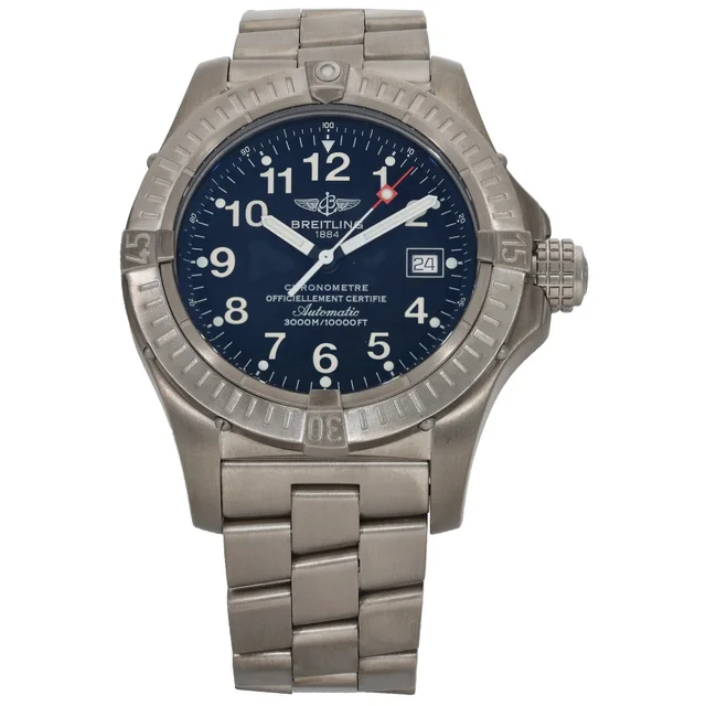 Breitling Avenger Seawolf E17370 44mm Titanium Watch from H&T