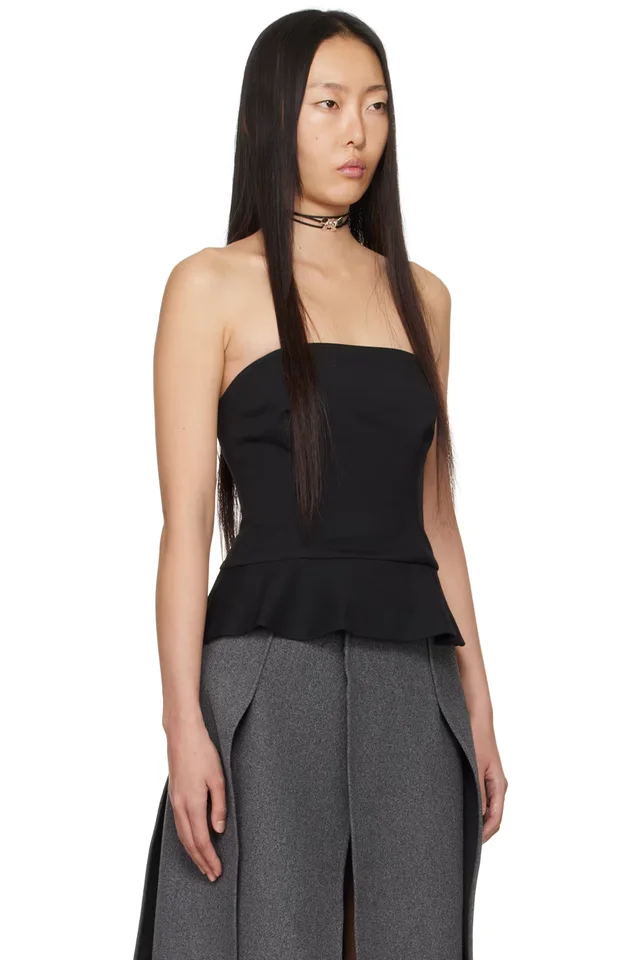 Beaufille Black Francis Tank Top, photo 2 of 4 from SSENSE
