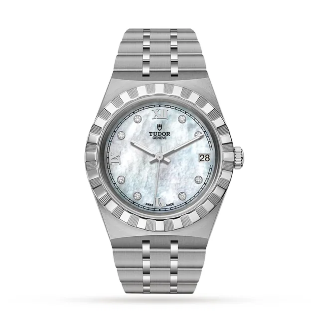 Tudor Royal Date in silver|gray from WatchesOfSwitzerland