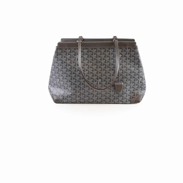 Goyard Bellechasse Tote Bag PM Grey in Grey Canvas from The Purse Affair